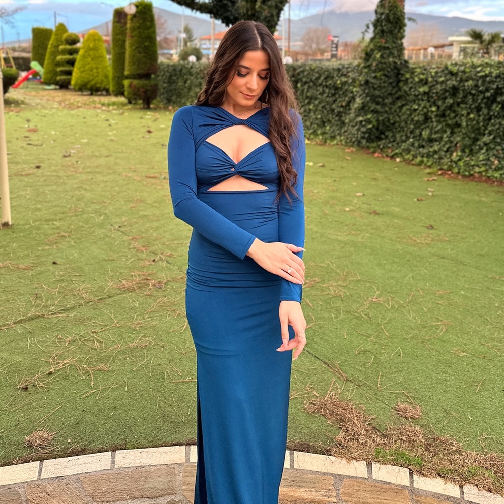NWT NASH Blue Gown